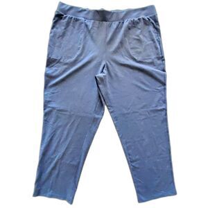 NWT Croft & Barrow Easy Knit Mid-Rise Straight Leg Pants Pockets Plus Sz 2X Cozy